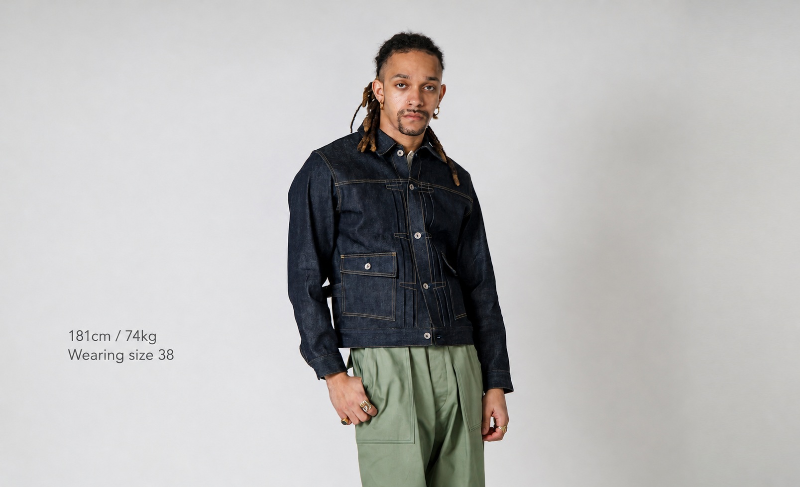 Ranchclad 202 LOOKBOOK・サイズ38着用