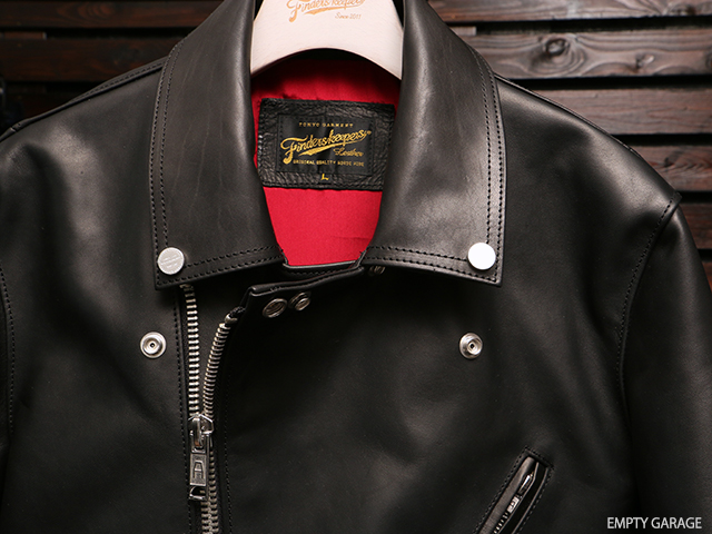 Finderskeepers FK-W-RIDERS JACKET UK II BLACK 40712503 ライダースジャケット