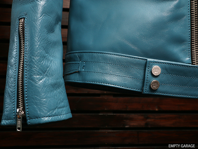 Finderskeepers FK-W-RIDERS JACKET UK II TURQUOISE BLUE 40712503 ライダースジャケット