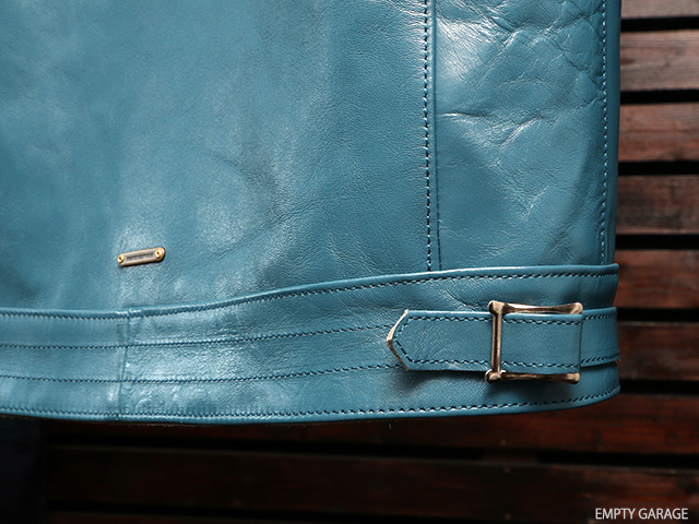 Finderskeepers FK-W-RIDERS JACKET UK II TURQUOISE BLUE 40712503 ライダースジャケット