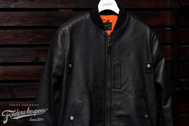 Finderskeepers ホースハイド MA-1/SILK