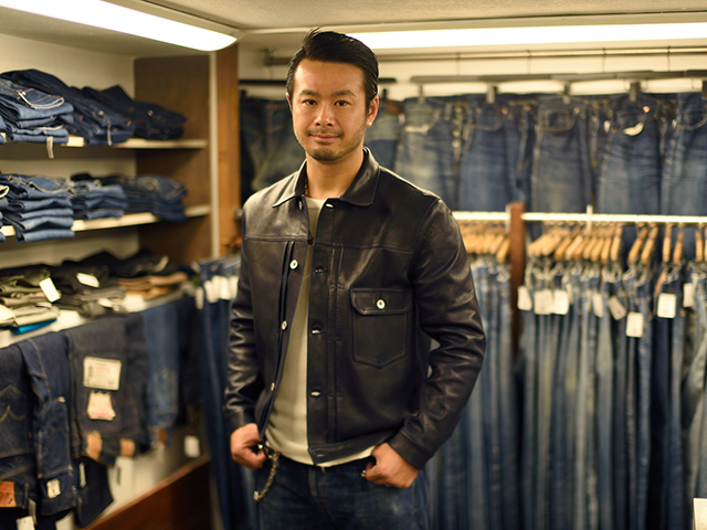 FindersKeepers x Yutaka Fujihara (BerBerJin) FK-TYPE ONE 1941 T-BACK Navy  HORSEHIDE