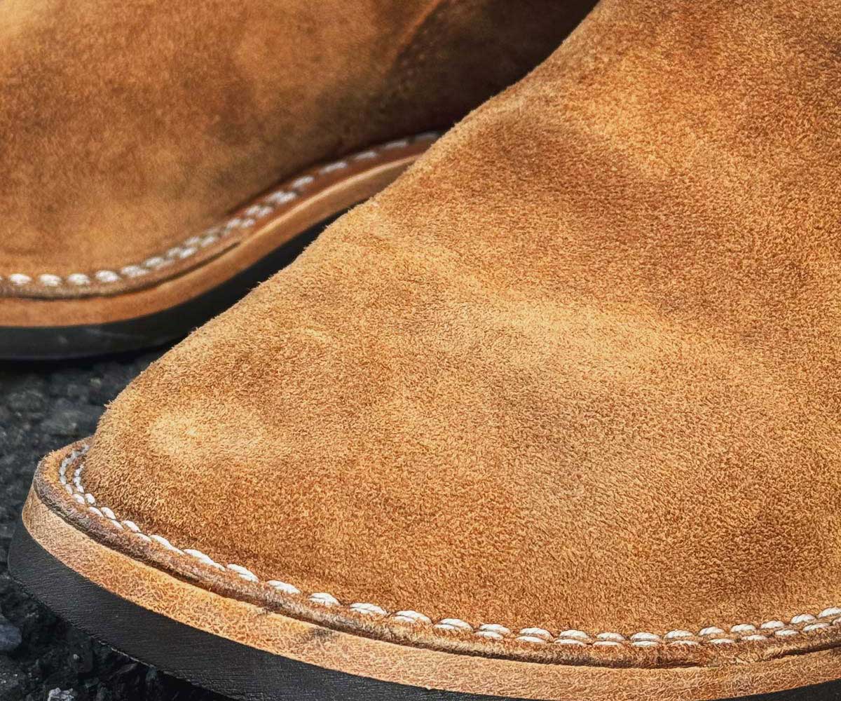 WESCO Vintage Riding Boots British Tan Rough Out 2025