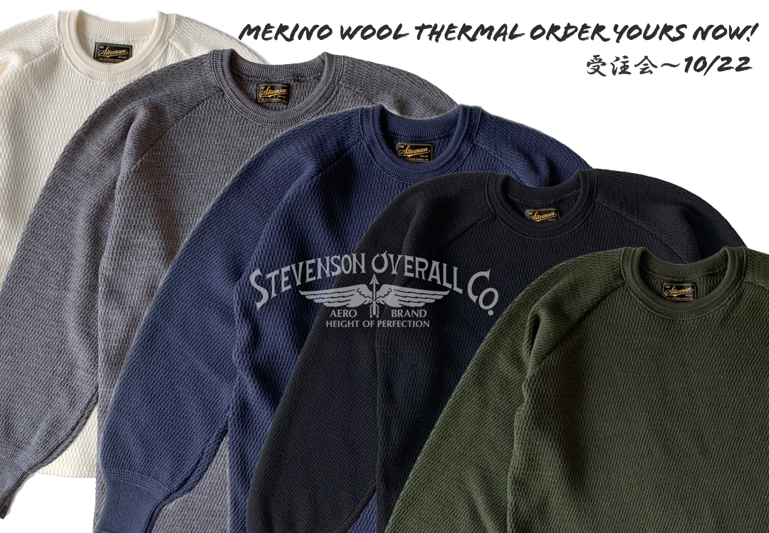 STEVENSON OVERALL Co. Wool Thermal Long Sleeve - WL Merino Wool