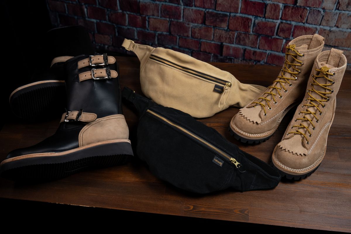 Vanson 9SBB FANNY PACK バンソン ファニーパック スエードバッグ