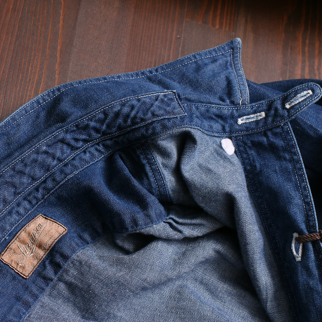 STEVENSON OVERALL Co. Unionist - UI2 WORK SHIRT Faded Indigo