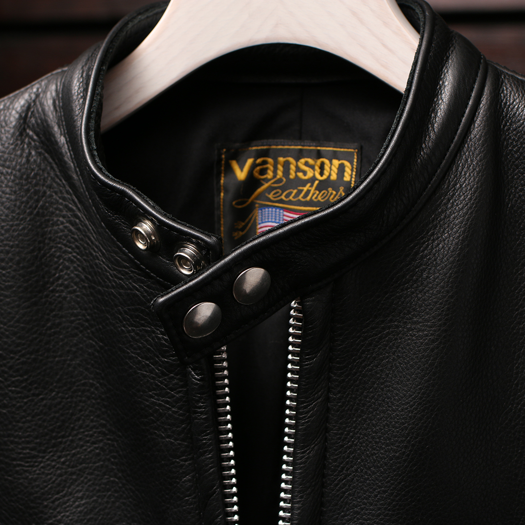 Vanson Special Custom Single Riders Jacket Type-2 バンソン レザーライダースジャケット