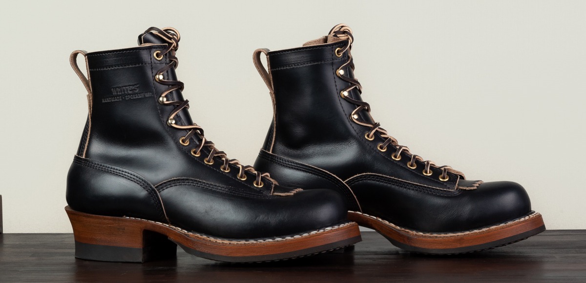 BOSSカスタムオーダーWESCO Vintage Riding Boots ブラック ホースハイド