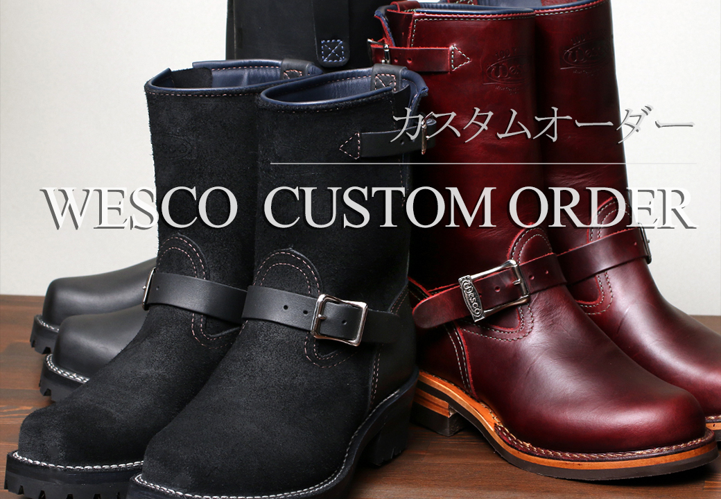 ウエスコ］ WESCO BOOTS BOSS ブラック ダブルストラップ BK-7710-LL-430