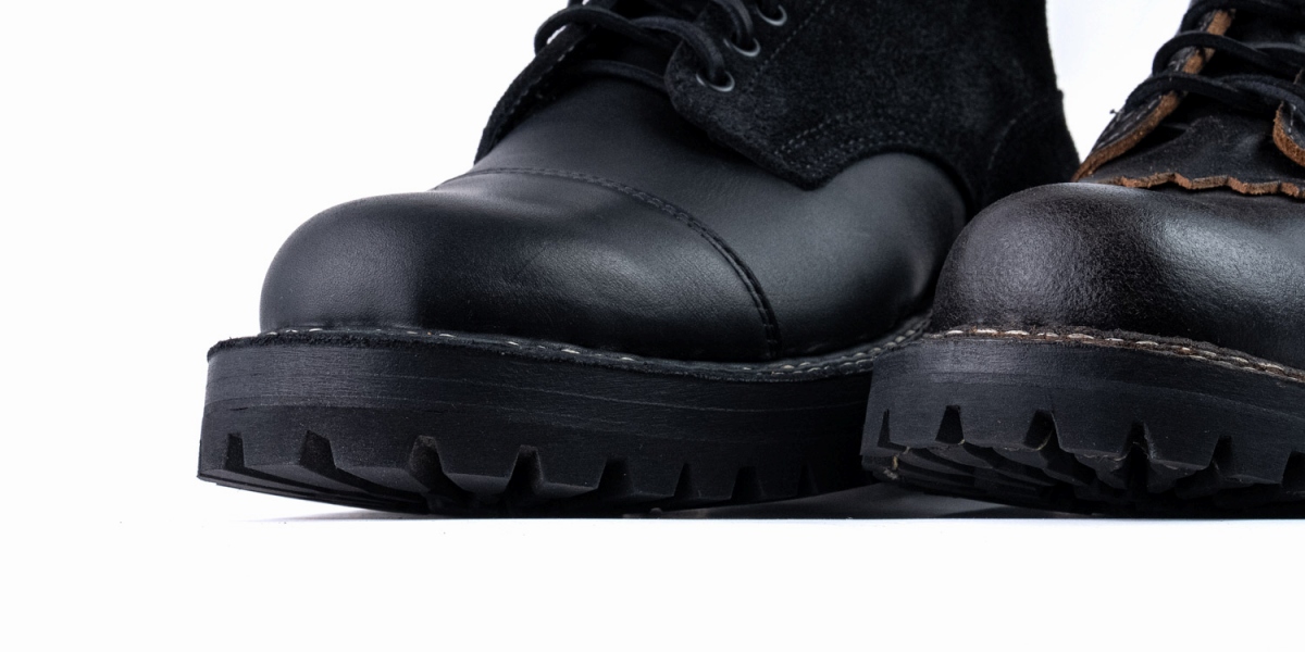 ホワイツ] WHITE'S BOOTS 375V スモークジャンパー7丈 ブラック