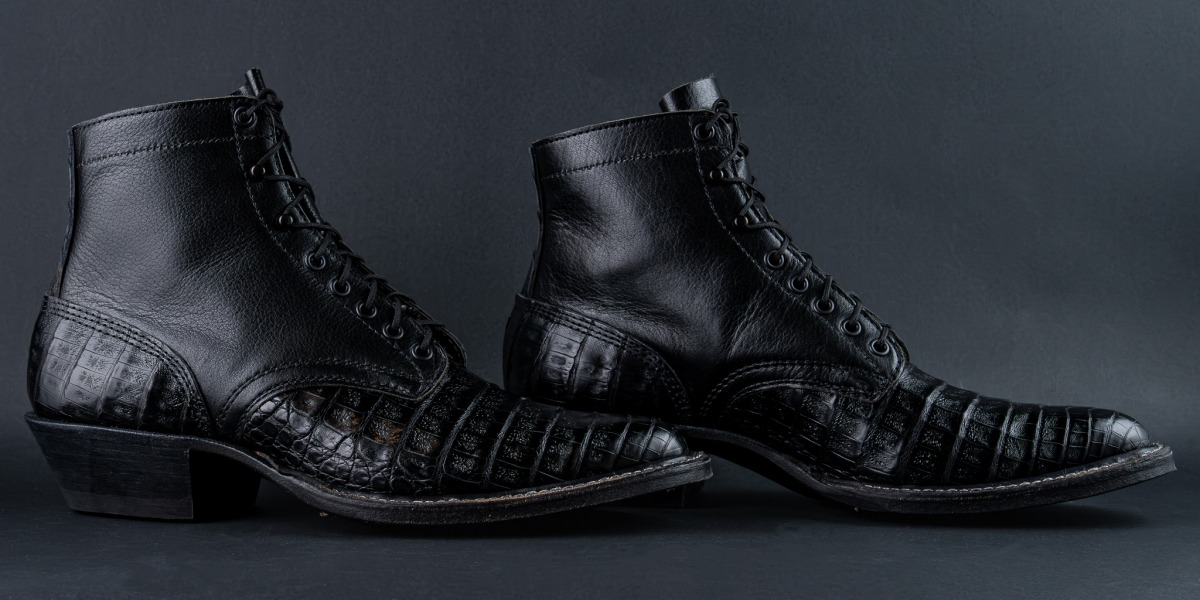 ホワイツブーツ] WHITE'S BOOTS 795L Packer Black Caiman x