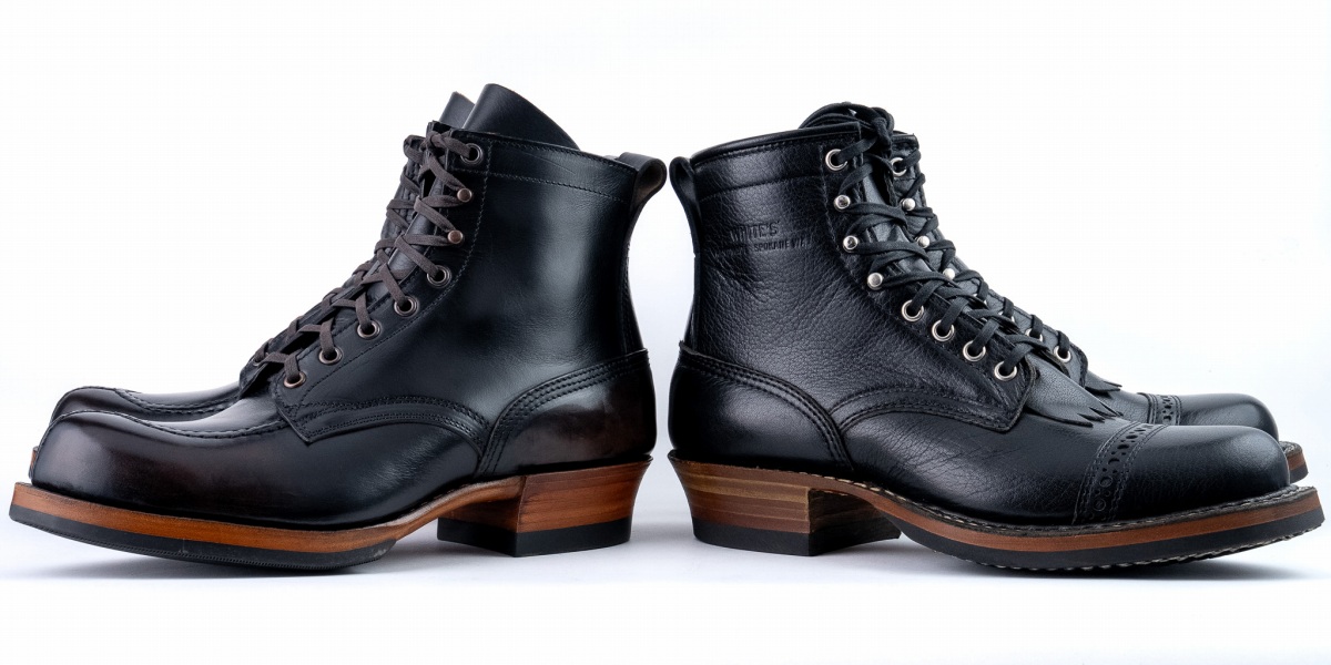 White's Boots ｜ホワイツブーツ　W100Y-TIP ブラック 100 ホワイツブーツ MFG] WHITE'S BOOTS W100 Y-TIP Black