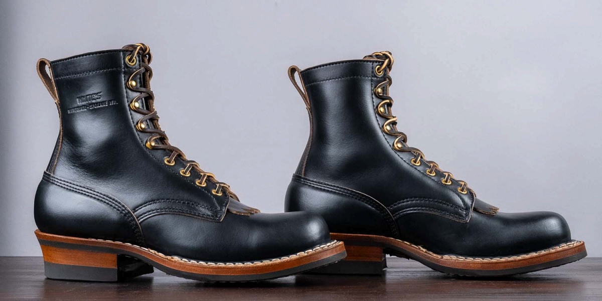 ホワイツ] WHITE'S BOOTS Smoke Jumper 375-MV Black Chromexcel トリプルソール