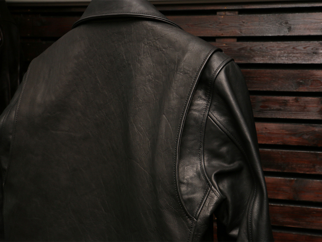 EMPTY GARAGE別注　FindersKeepers FK-RIDERS NYC JACKET Black HORSEHIDE 