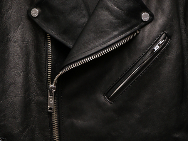 EMPTY GARAGE別注　FindersKeepers FK-RIDERS NYC JACKET Black HORSEHIDE 