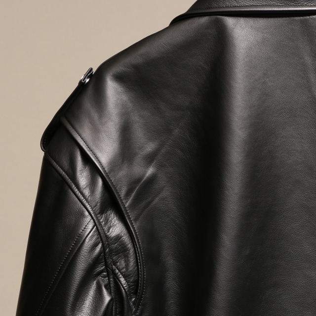 EMPTY GARAGE 限定販売 FindersKeepers FK-RIDERS NYC JACKET 4th Black Cowhide / Horsehide