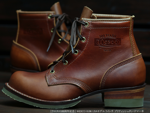 Wesco 100th Anniversary "8106 Work Shoe" 1934's Style NEW Wesco 100th Anniversary "8106 Work Shoe" 1934's Style NEW
