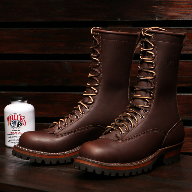 [ホワイツ] WHITE'S BOOTS Smoke Jumper LTT 10 top Brown (Thisulate Lining) 寒冷地仕様