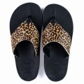 The Sandalman サンダルマン　レオパード The Sandman / サンダルマン】Beach Wide Strap 